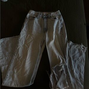 PacSun Light Blue Distressed Boyfriend Jeans